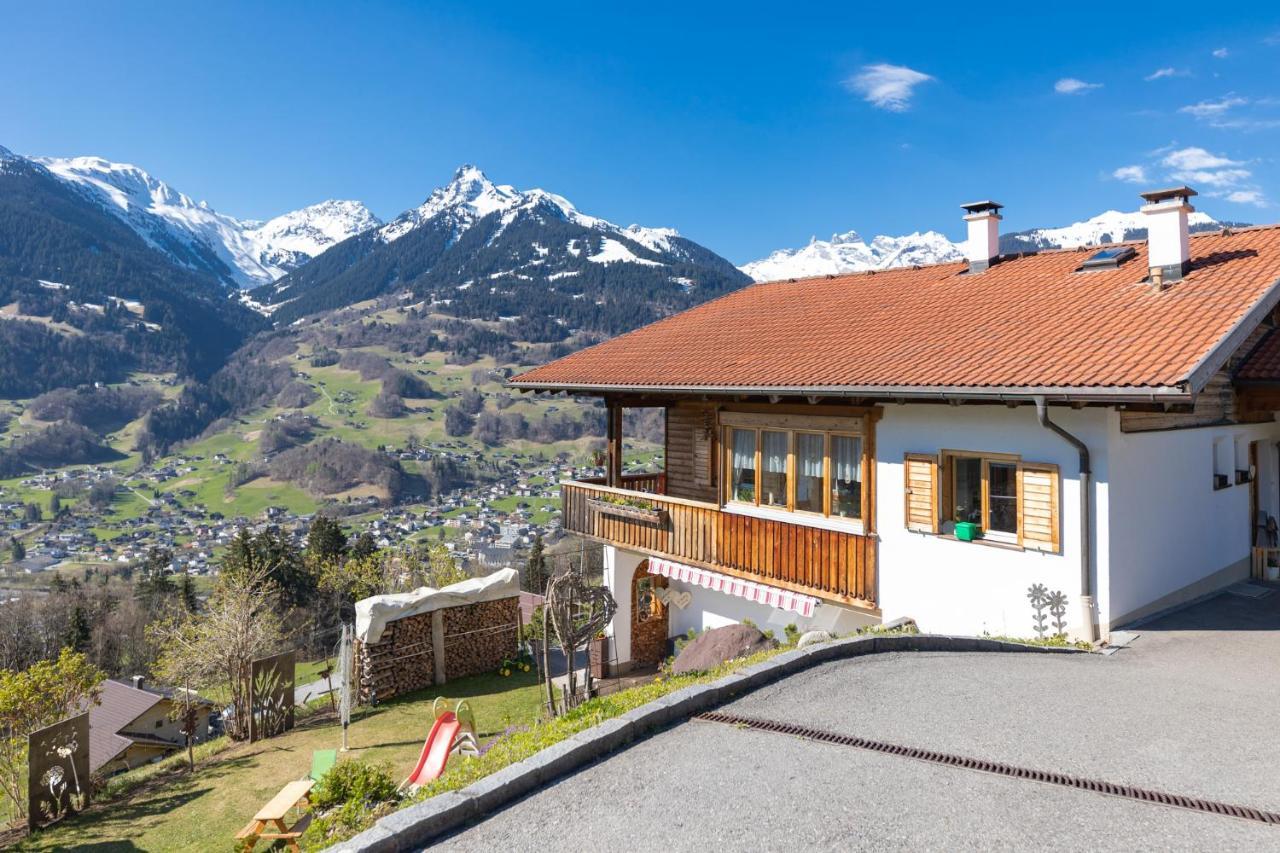 Ferienwohnung Haus Netzer Bartholomäberg Exterior foto